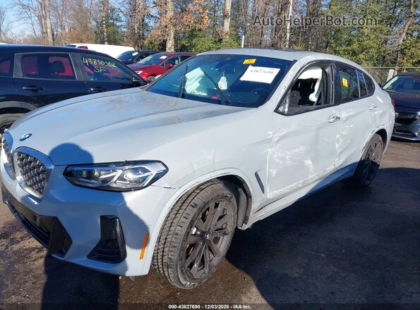 5UX33DT07N9L25561 2022 BMW X4 Gray Vista frontal