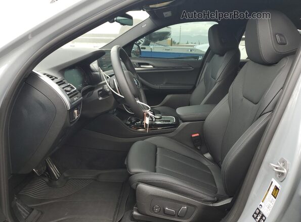 5UX33DT08S9087540 2025 BMW X4 Gray Սալոնի դիմացի տեսք