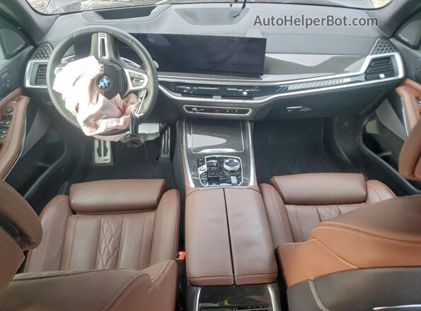 5UX33EM09T9018975 2026 BMW X7 Black Вид панелі приладів