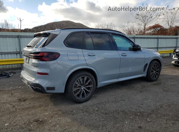 5UX33EU02T9101647 2026 BMW X5 Gray Rear right