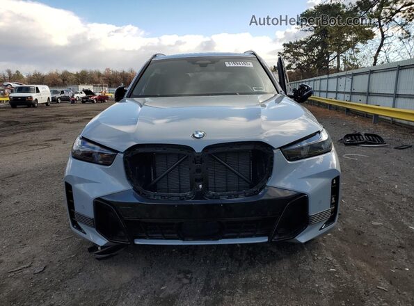 5UX33EU02T9101647 2026 BMW X5 Gray Front view