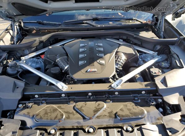 5UX33EU02T9101647 2026 BMW X5 Gray Engine compartment view
