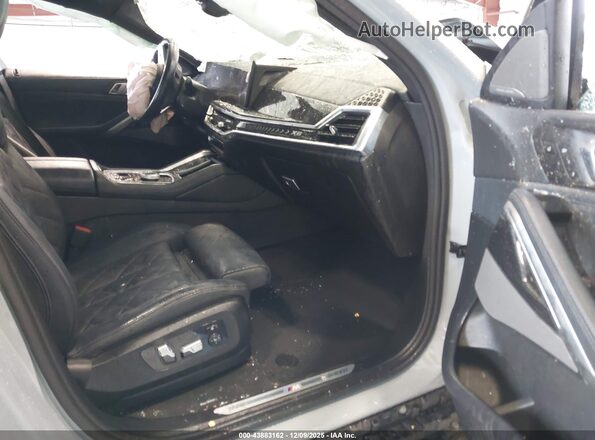 5UX33EX00R9T01236 2024 BMW X6 Gray Front interior view