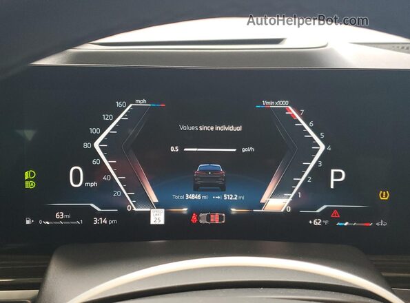 5UX33EX04S9W32522 2025 BMW X6 Black 