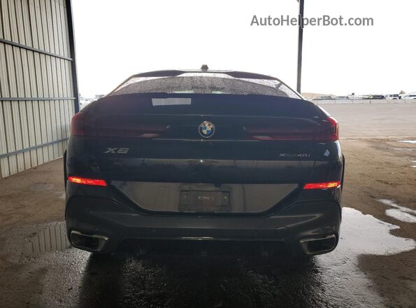 5UX33EX04S9W32522 2025 BMW X6 Black 