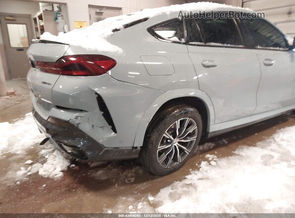 5UX33EX08S9Z28157 2025 BMW X6 Gray 