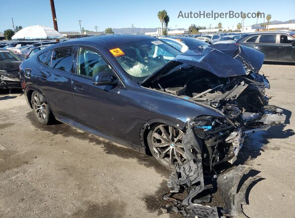 5UX33EX09S9W97687 2025 BMW X6 Black 