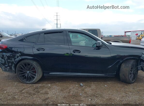 5UX33EX0XR9S29459 2024 BMW X6 Black Vista interior trasera
