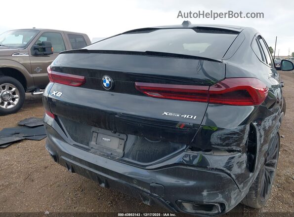 5UX33EX0XR9S29459 2024 BMW X6 Black 