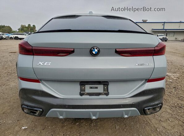 5UX33EX0XS9Z92801 2025 BMW X6 Gray Vista trasera