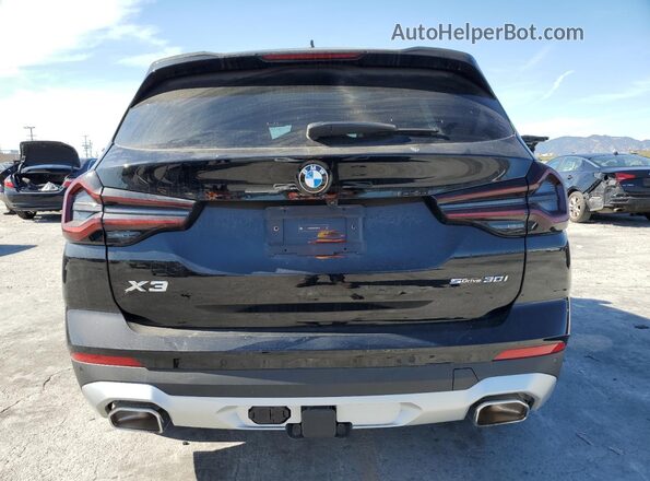 5UX43DP02R9T99216 2024 BMW X3 Black Vista trasera