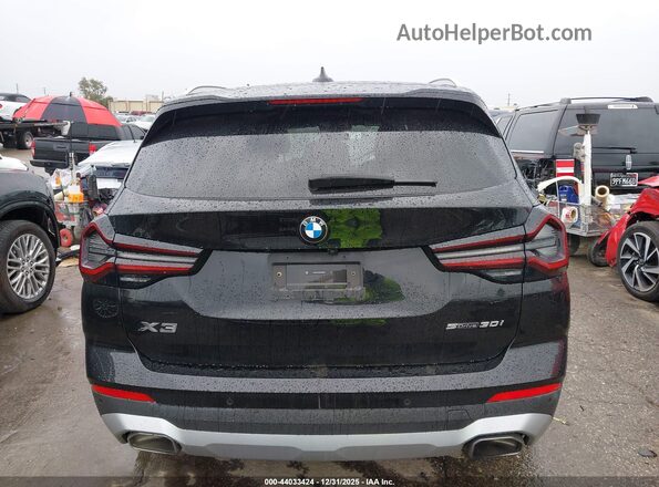 5UX43DP03R9W53869 2024 BMW X3 Black 