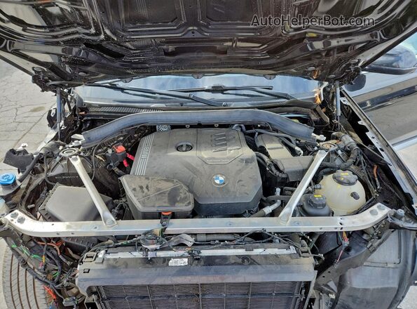 5UX43DP06P9P10157 2023 BMW X3 Black Widok komory silnika