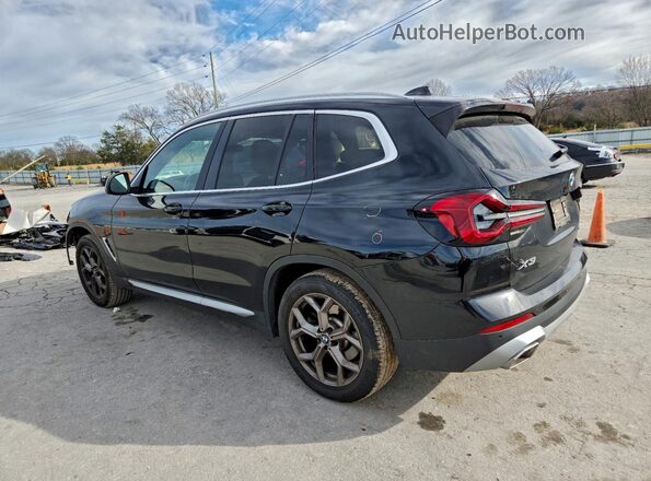 5UX43DP06P9P10157 2023 BMW X3 Black Tył lewy