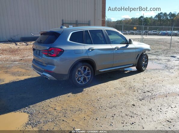 5UX43DP09P9R98448 2023 BMW X3 Silver Tył prawy