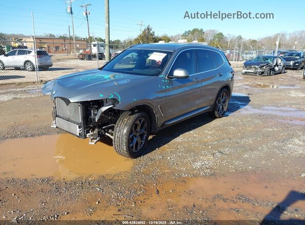 5UX43DP09P9R98448 2023 BMW X3 Silver Przód lewy