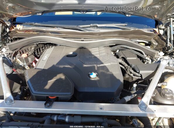 5UX43DP09P9R98448 2023 BMW X3 Silver Widok z tyłu