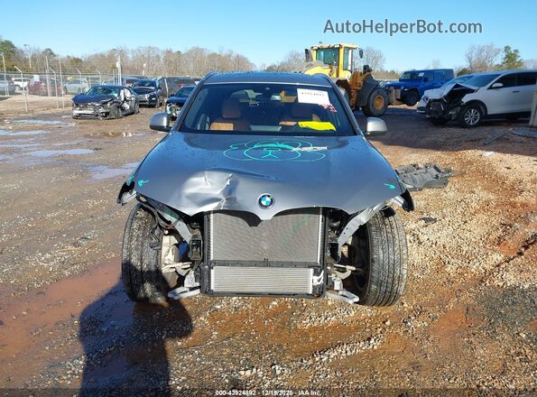 5UX43DP09P9R98448 2023 BMW X3 Silver Widok wnętrza z tyłu