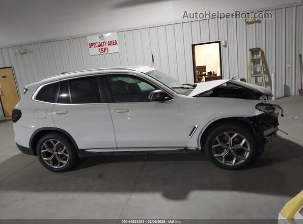 5UX43DP0XN9L75482 2022 BMW X3 White 