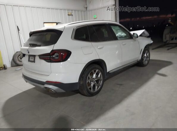 5UX43DP0XN9L75482 2022 BMW X3 White 