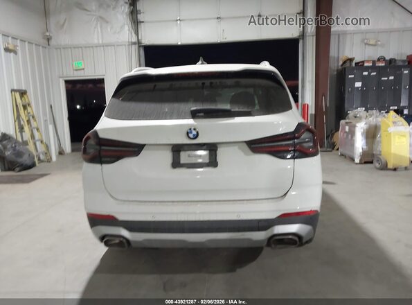 5UX43DP0XN9L75482 2022 BMW X3 White 