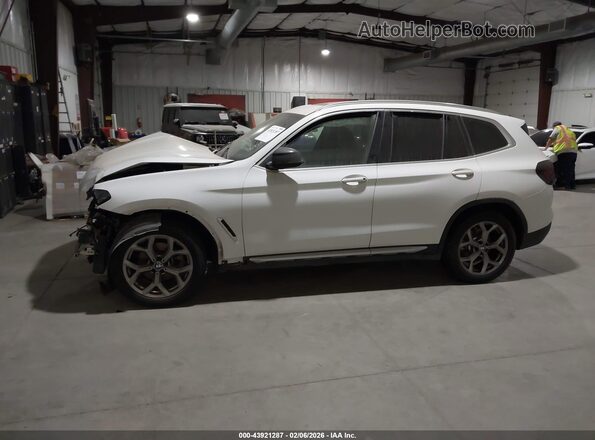 5UX43DP0XN9L75482 2022 BMW X3 White 