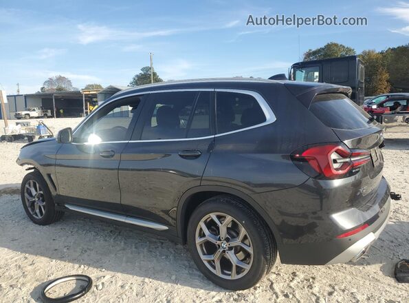 5UX43DP0XP9N72655 2023 BMW X3 Charcoal Задня ліва чверть