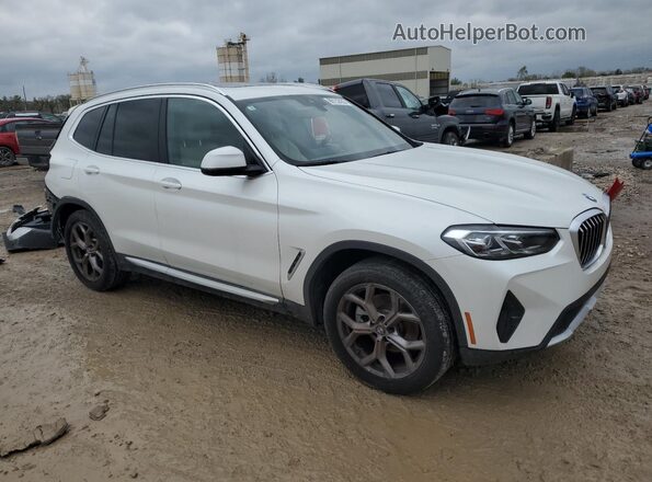 5UX43DP0XP9P62150 2023 BMW X3 White Передня права чверть