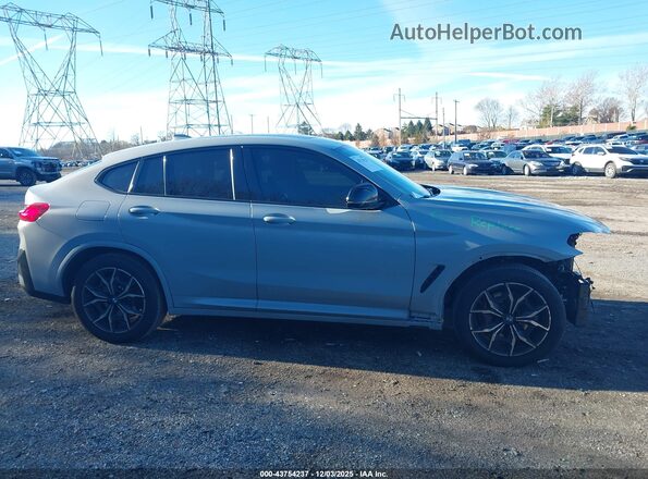 5UX43DT01N9L22353 2022 BMW X4 Серебряный Панорамный вид салона 360°