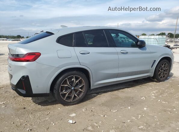 5UX43DT01N9L49438 2022 BMW X4 Gray Задня права чверть