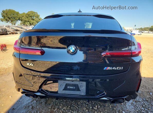 5UX43DT02R9V91614 2024 BMW X4 Black უკანა ხედი