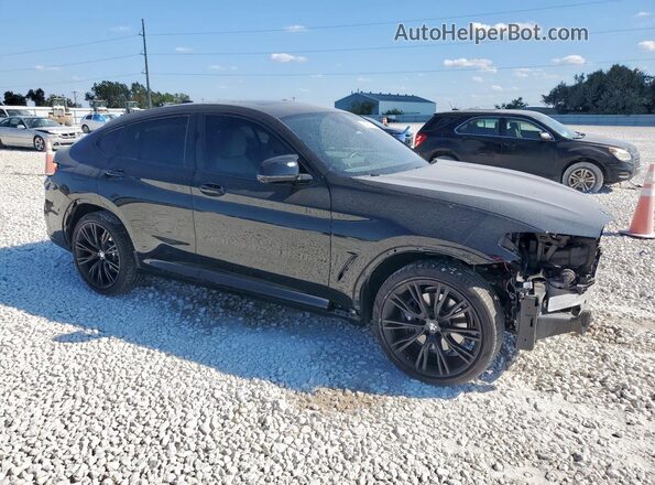 5UX43DT04P9S10245 2023 BMW X4 Black Delantero derecho