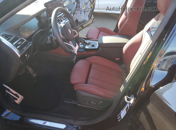 5UX43DT04S9051008 2025 BMW X4 Black Vista interior delantera