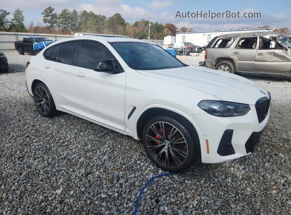 5UX43DT06R9T82294 2024 BMW X4 White Առջևի աջ