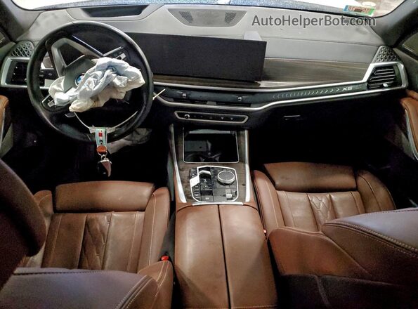 5UX43EU00R9S27020 2024 BMW X5 White წინა პანელის ხედი