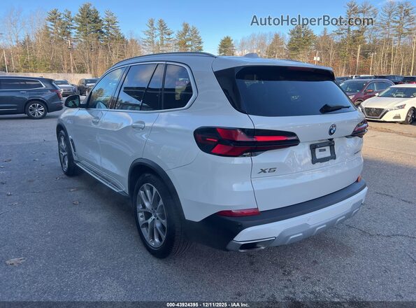 5UX43EU01S9Y38941 2025 BMW X5 White უკანა მარცხენა