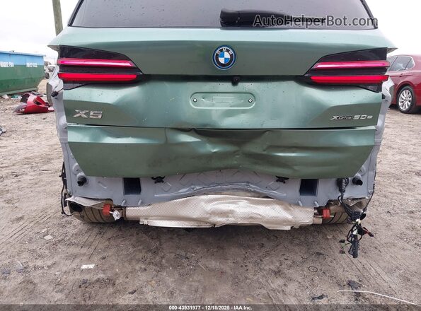 5UX43EU06S9X38673 2025 BMW X5 Green Vista frontal