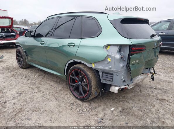 5UX43EU06S9X38673 2025 BMW X5 Green Trasero izquierdo