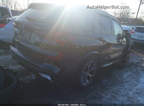 5UX43EU08S9W99309 2025 BMW X5 Black უკანა მარჯვენა