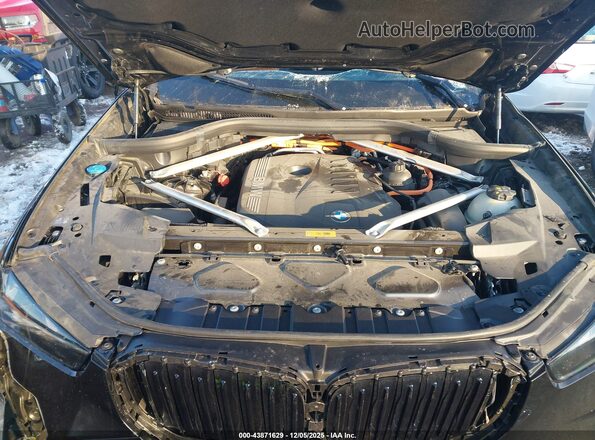 5UX43EU08S9W99309 2025 BMW X5 Black უკანა ხედი