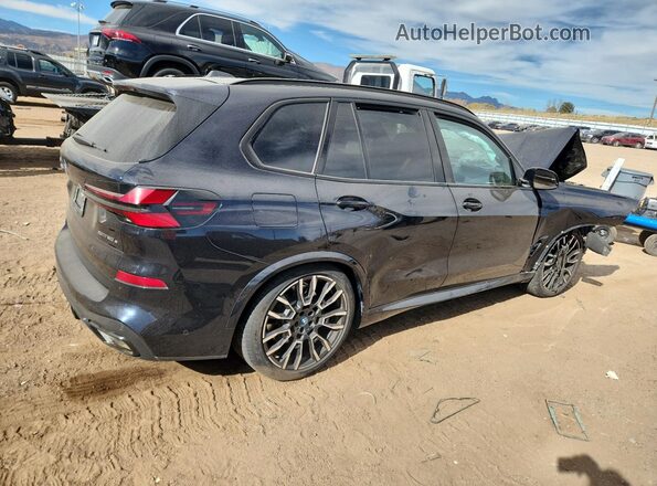 5UX43EU0XR9S61675 2024 BMW X5 Black Задня права чверть