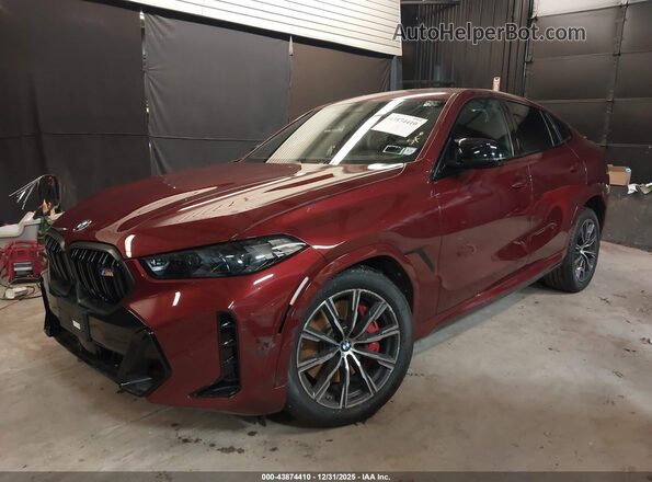 5UX43EX09T9150201 2026 BMW X6 Red Przód lewy