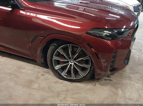 5UX43EX09T9150201 2026 BMW X6 Red Widok z przodu
