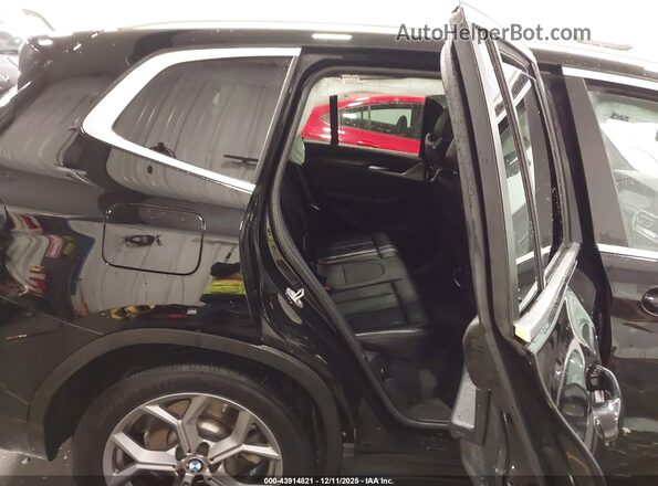 5UX53DP00R9T49001 2024 BMW X3 Black Vista de la etiqueta del VIN
