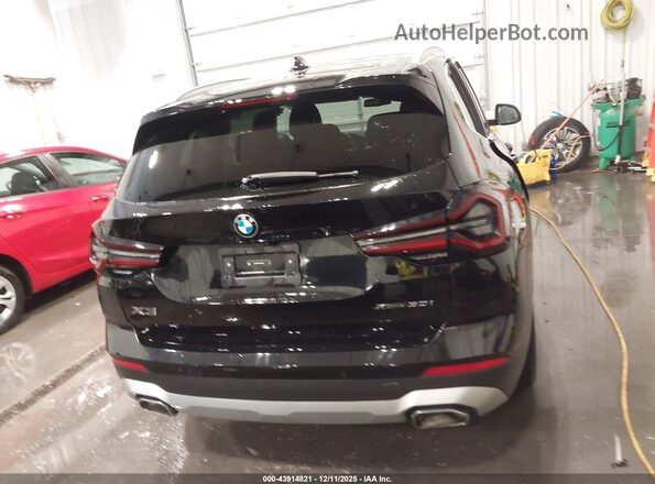 5UX53DP00R9T49001 2024 BMW X3 Black 
