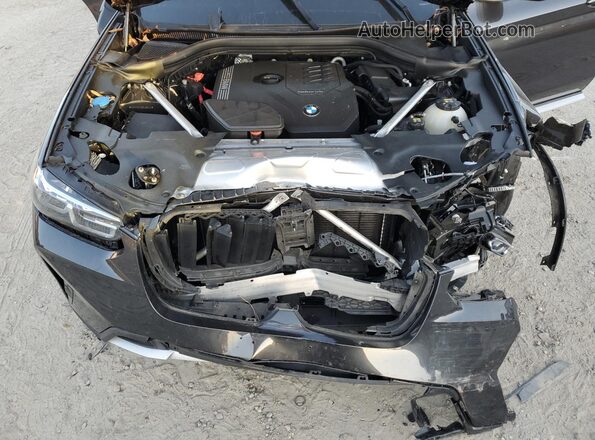 5UX53DP01N9J98552 2022 BMW X3 Черный Вид подкапотного пространства