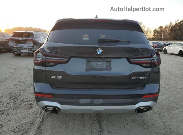 5UX53DP01N9J98552 2022 BMW X3 Черный Вид сзади