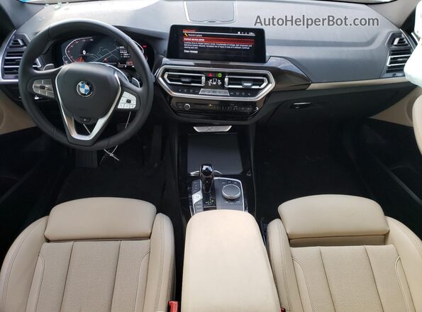 5UX53DP01R9X15452 2024 BMW X3 Серый Вид панели приборов