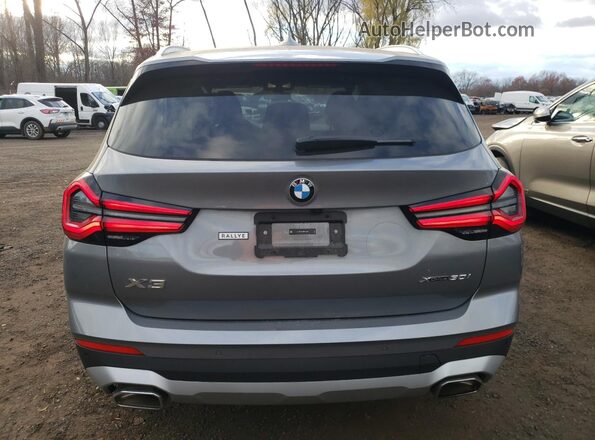 5UX53DP01R9X15452 2024 BMW X3 Серый Вид сзади