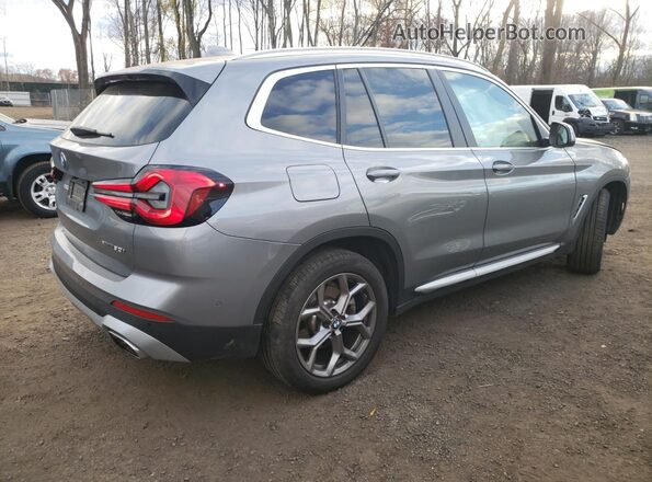 5UX53DP01R9X15452 2024 BMW X3 Серый Задняя правая четверть